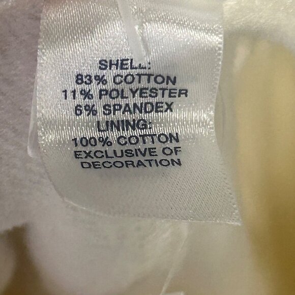 Baby Gap Vintage Overalls 0-3 Months White with Flowers NWT - Picture 8 of 11